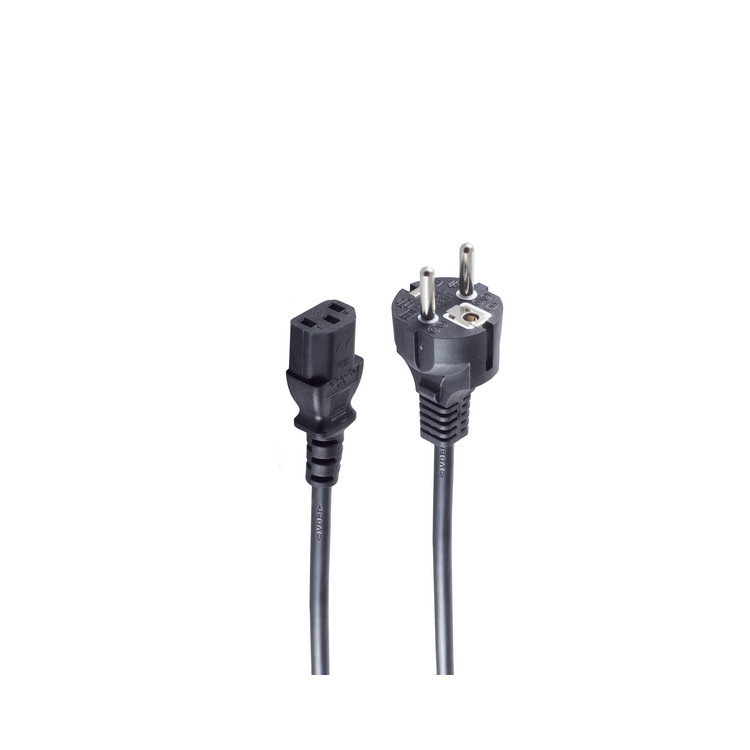 Shiverpeaks BASIC-S Câble HDMI, Fiche A Mâle - Coudé