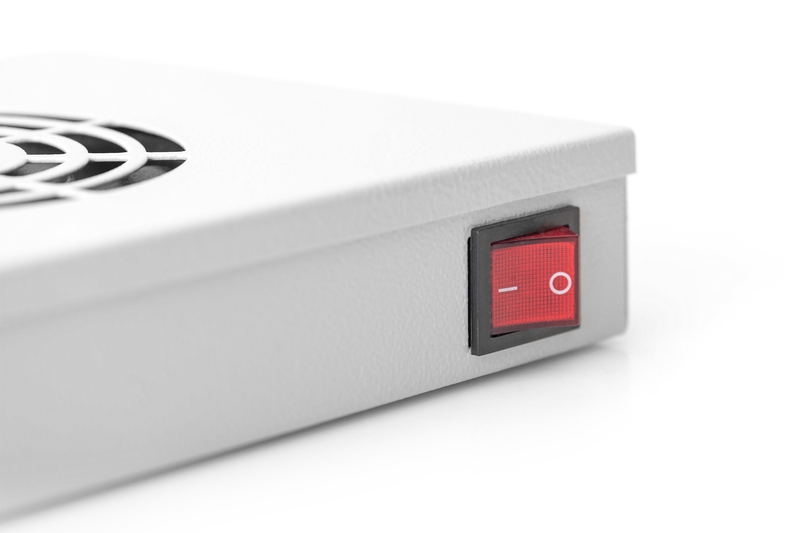 DIGITUS - unité de ventilation 19", 1 U, 2 ventilateurs 120 mm Grand Paris Fournitures DIGITUS - unité de ventilation 19", 1 U, 2 ventilateurs 120 mm – Image 2