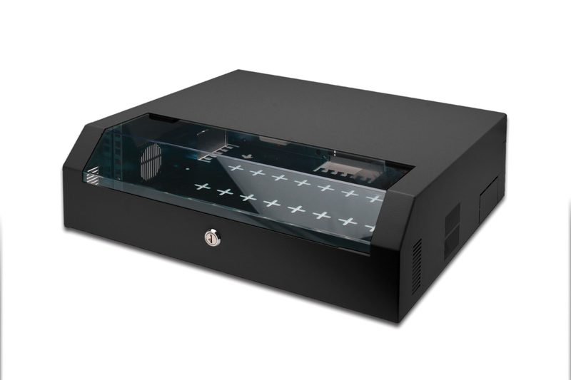 DIGITUS - Boîtier mural 19" SoHo Slim, 5 U, noir Grand Paris Fournitures DIGITUS - Boîtier mural 19" SoHo Slim, 5 U, noir