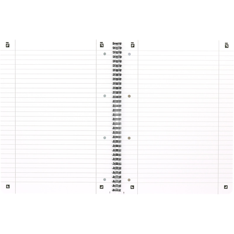 Oxford cahier Touch, A4+, ligné, 160 pages, bleu aqua Fournitures-business.fr 160 pages