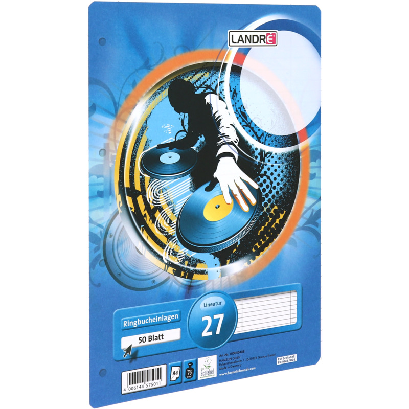 LANDRÉ Feuillets mobiles "pro terra", A4, ligné Fournitures-business.fr LANDRÉ Feuillets mobiles "pro terra", A4, ligné – Image 4