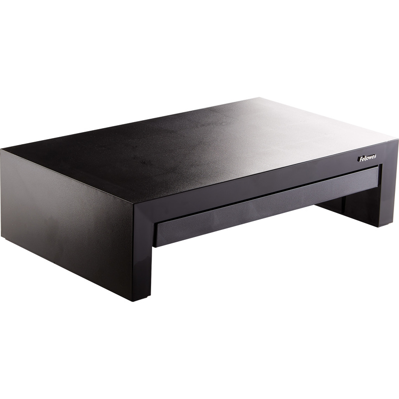 Fellowes Support pour écrans Designer Suites, noir Fournitures-business.fr Support dorsal & ergonomie Suppors lombaires Fellowes dossier Professionnel Series Profi