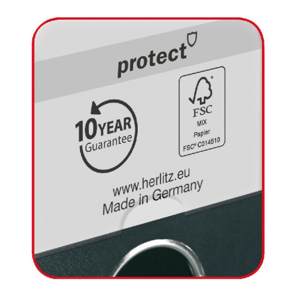 herlitz Classeur maX.file protect, largeur de dos: 80 mm – Image 5