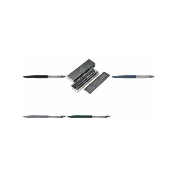 Stylos à bille & Accessoires Stylos à bille rétractable design PARKER Stylo à bille rétractable JOTTER XL Matte Blue C.C.