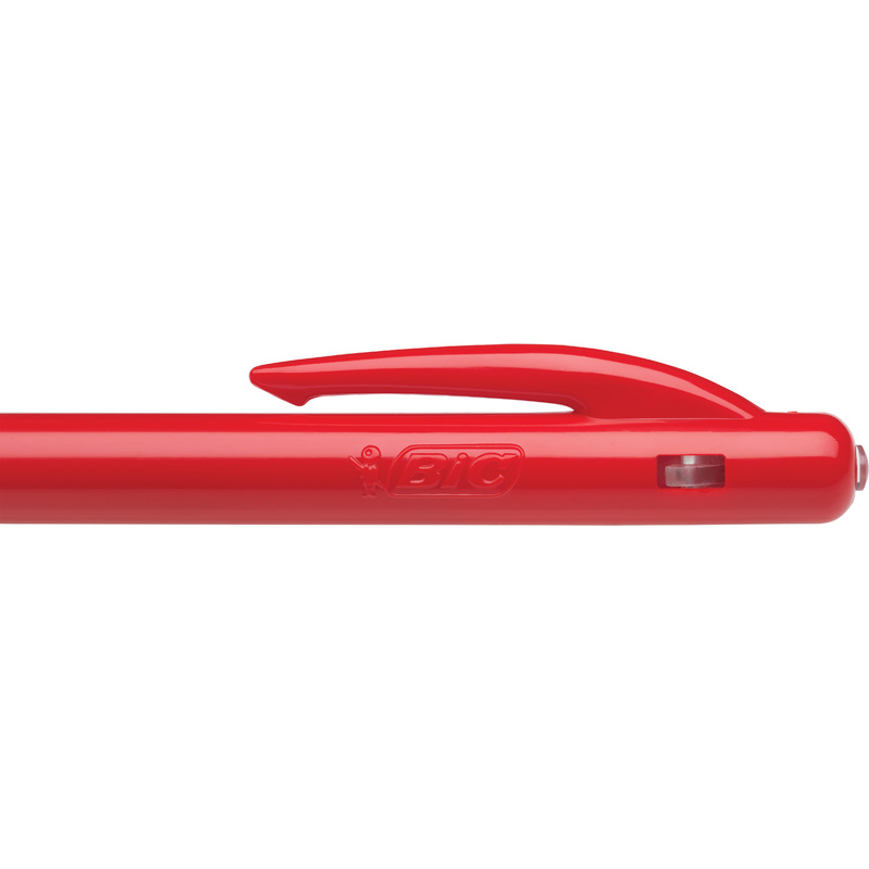 BIC Stylo à bille rétractable M10, rouge Grand Paris Fournitures BIC Stylo à bille rétractable M10, rouge – Image 5