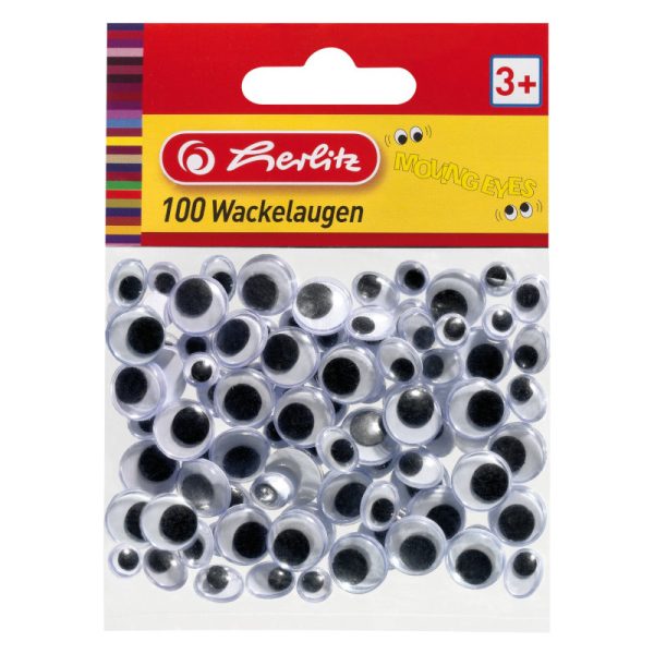 herlitz Yeux mobiles, pupille mobile, assorti, disponible