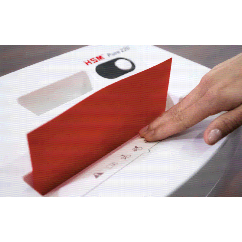 Le destructeur de documents HSM PURE 220 : dimensions compactes pour une destruction efficace Fournitures-business.fr Le destructeur de documents HSM PURE 220 : dimensions compactes pour une destruction efficace – Image 4