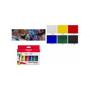 Peinture acrylique & marqueurs (artiste) Kit peintures acryliques ROYAL TALENS Peinture acrylique AMSTERDAM General Selection
