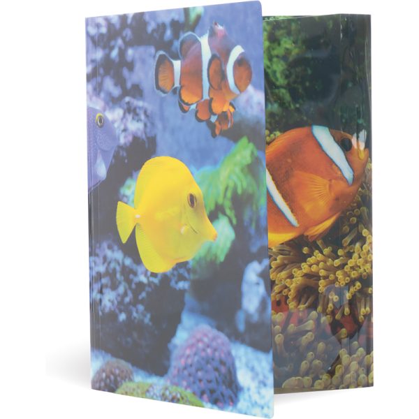HERMA Chemise à élastiques "poissons", PP Glossy, A4 – Image 4