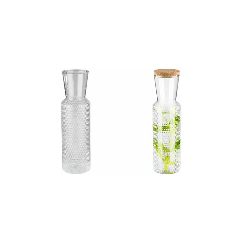 APS Carafe en verre DOTS, 0,9 litre, transparent Fournitures-business.fr Carafes & cruches Carafes en verre APS Carafe en verre DOTS