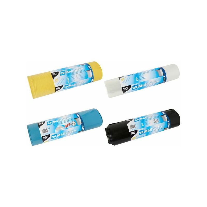 PAPSTAR Sac poubelle LDPE, 240 litres, bleu Fournitures-business.fr Traitements de déchets Sacs poubelle PAPSTAR Sac poubelle LDPE