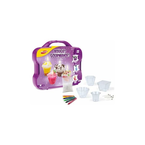 Créations de bougies Kits de bricolage Joustra Kit créatif "BOUGIES GOURMANDES"
