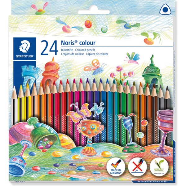 Crayons de couleur Sets de crayons de couleur STAEDTLER Crayon de couleur Noris colour