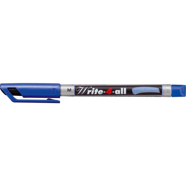 STABILO Marqueur permanent Write-4-all M, bleu – Image 4