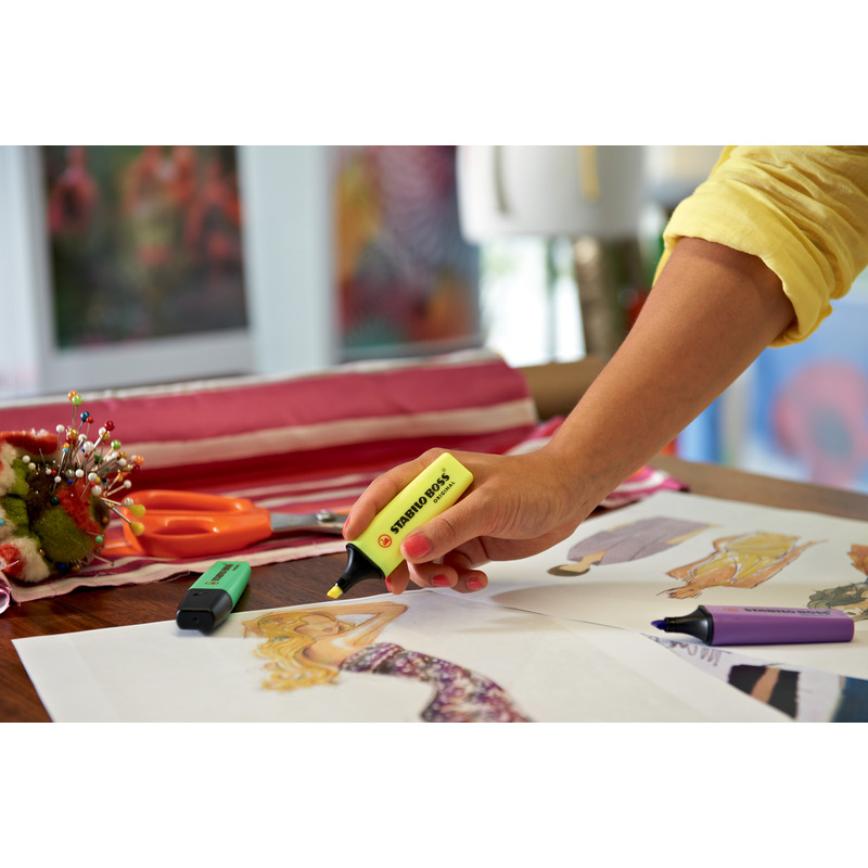 STABILO Surligneur "BOSS ORIGINAL", lavande Fournitures-business.fr STABILO Surligneur "BOSS ORIGINAL", lavande – Image 6