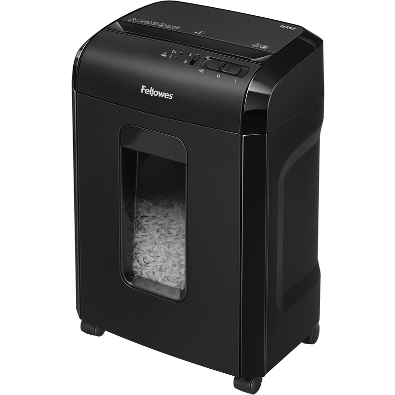 Fellowes Destructeur de documents Powershred 10M, noir Grand Paris Fournitures noir