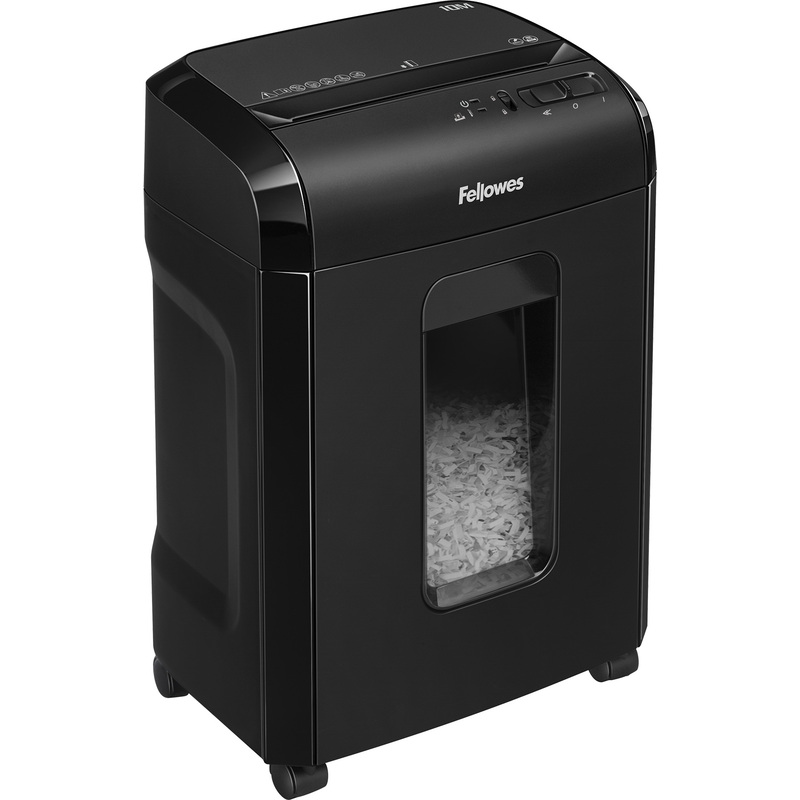 Fellowes Destructeur de documents Powershred 10M, noir Grand Paris Fournitures Destructeurs de documents & accessoires Personnel: 1 à 3 personnes Fellowes Destructeur de documents Powershred 10M