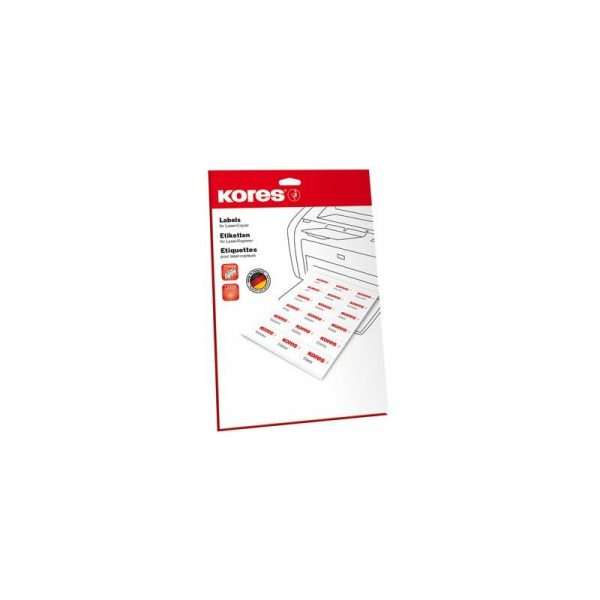 Marquages & identifications Etiquettes ultra adhésives Kores Etiquettes Universal Power
