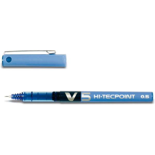 PILOT Stylo roller Hi-Tecpoint V5, bleu – Image 2