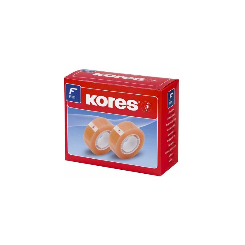 Kores Ruban adhésif standard, 15 mm x 10 m, transparent - lot de 30 paquets Grand Paris Fournitures Kores Ruban adhésif standard, 15 mm x 10 m, transparent - lot de 30 paquets
