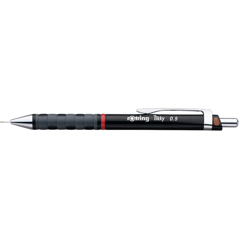 rotring Porte-mines fin Tikky 0,5 mm, noir Grand Paris Fournitures rotring Porte-mines fin Tikky 0,5 mm, noir