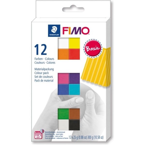 FIMO SOFT Kit de pâte à modeler "Basic"