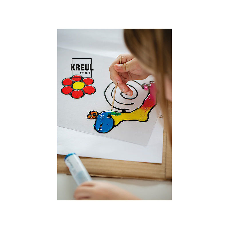 KREUL Window Color Pen "MUCKI", kit de 7 Fournitures-business.fr kit de 7 Peintures & marqueurs pour verre Sets Window Color KREUL Window Color Pen "MUCKI"