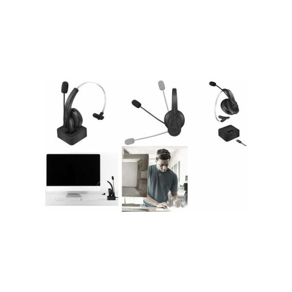 Micro-casques et microphones Micro-casques bluetooth LogiLink Casque mono Bluetooth 5.0