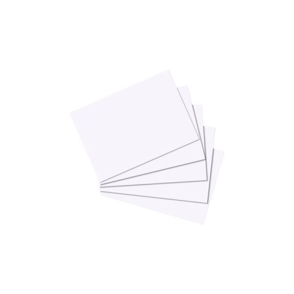 Fiches bristol & intercalaires Fiches bristol