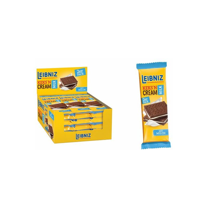 LEIBNIZ Biscuit double choc' "Keks'n Cream Milk", présentoir