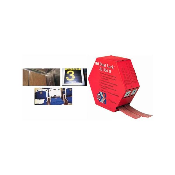 Produits de montage Bandes auto-agripante 3M fixation auto-agrippante flexible Dual Lock