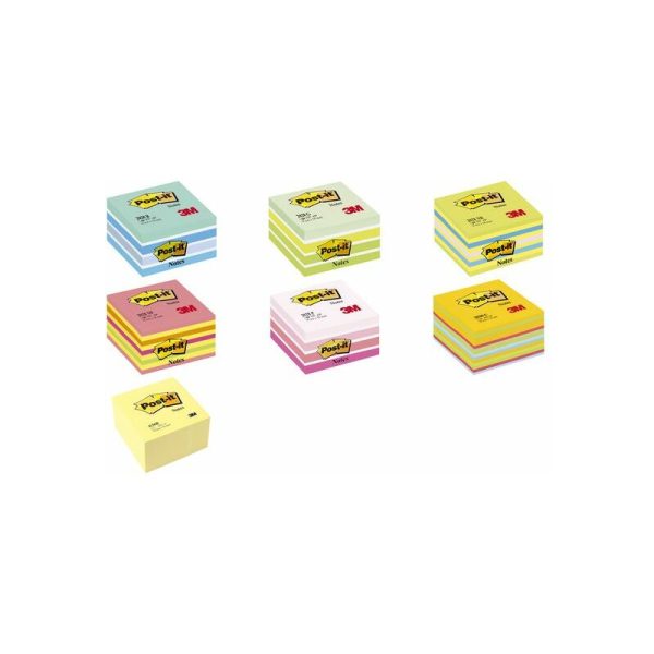 Notes adhésives & distributeurs Blocs cubes