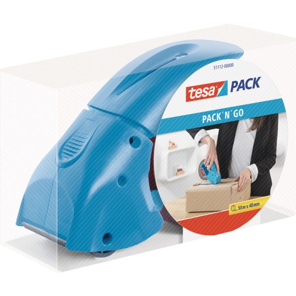 Rubans adhésifs d'emballage Dévidoirs tesa tesapack Dévidoir "pack 'n' go"