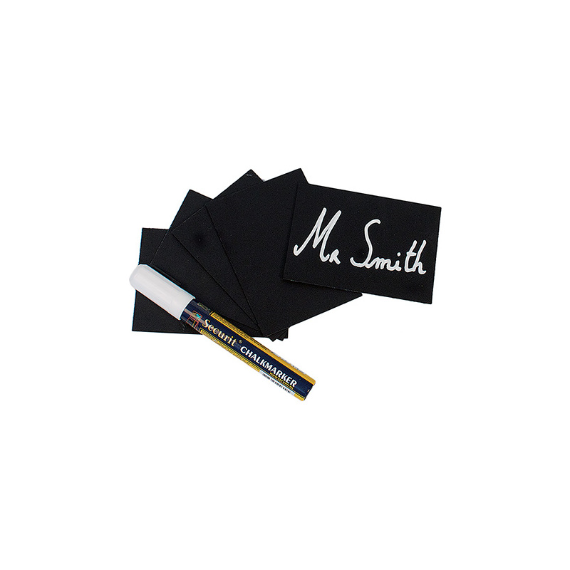 Securit Ardoise A7, noir, kit de 20 Grand Paris Fournitures Hotels & restaurants Ardoises craies Securit Ardoise A7