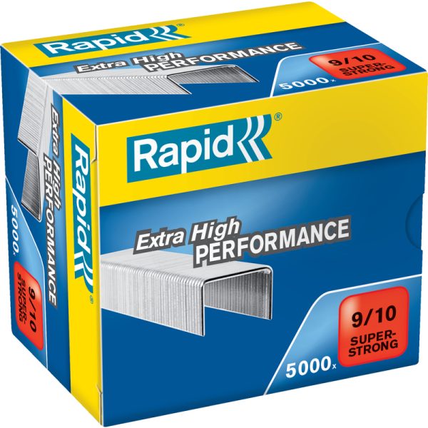 Agrafeuses & accessoires Agrafes pour agrafeuses standard Rapid Agrafes Super Strong 9/10