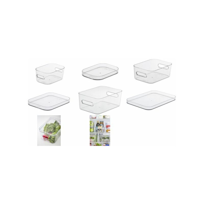 SmartStore Boîte de rangement COMPACT CLEAR XS, 0,6 litre Grand Paris Fournitures Boîtes de rangement et corbeilles Petites boîtes de rangement - (< 3