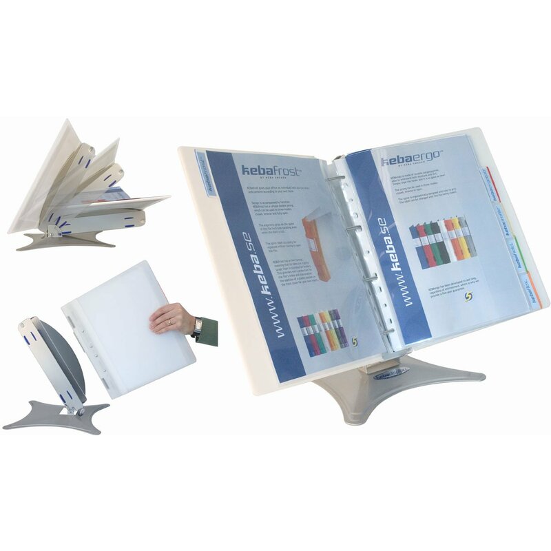 WEDO Pupitre de table KEBA, avec classeur ERGOGRIP, 56 mm Fournitures-business.fr avec classeur ERGOGRIP