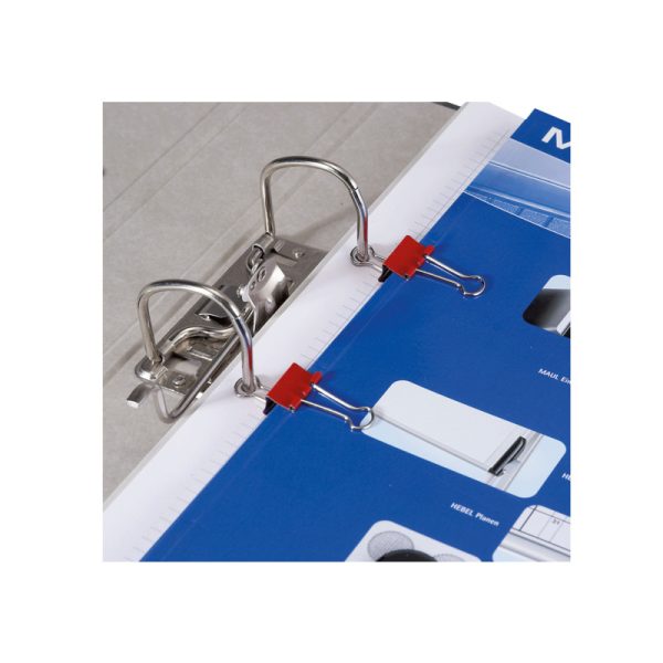 MAUL Pince double clip mauly 214, largeur: 19 mm, blanc – Image 5