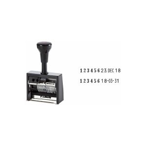Numéroteurs Numéroteurs folioteurs REINER Tampon numéroteur et dateur "C1"