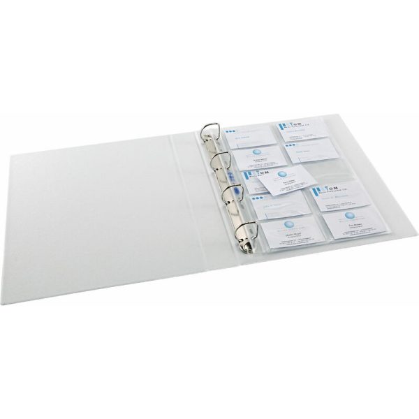 Oxford pochette pour cartes de visite,format A4, PP, 0,09 mm – Image 6