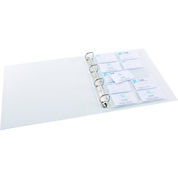Oxford pochette pour cartes de visite,format A4, PP, 0,09 mm – Image 4
