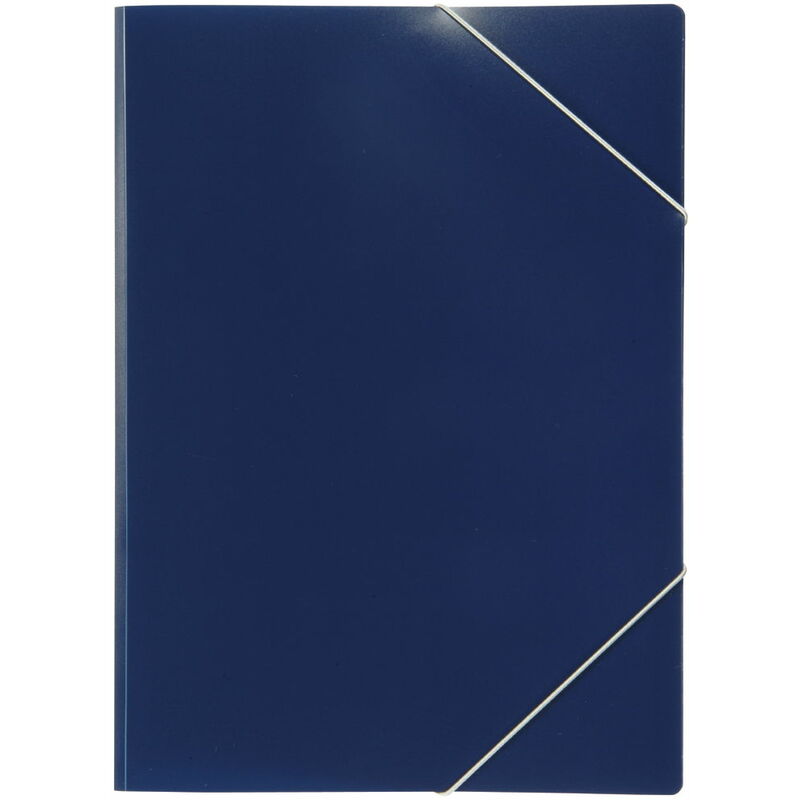 Oxford Chemise à élastiques image, A4, en PP, bleu foncé Fournitures-business.fr A4