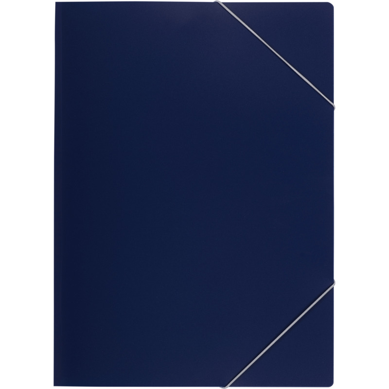 Oxford Chemise à élastiques image, A4, en PP, bleu foncé Fournitures-business.fr PP Oxford Chemise à élastiques image