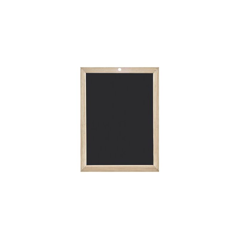 Wonday Ardoise en bois, uni, (l)400 x (H)600 mm, noir