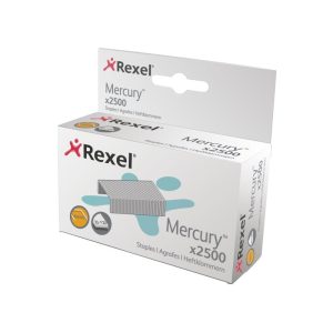 Agrafeuses & accessoires Agrafes pour agrafeuses gros travaux Rexel Agrafes Mercury pour agrafeuse Mercury