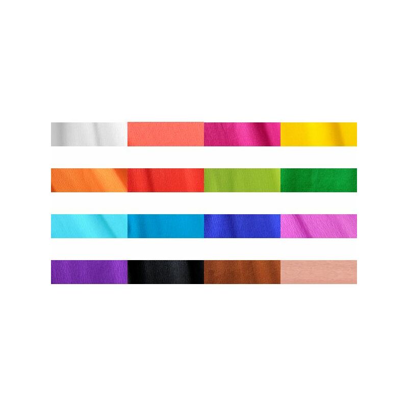 1 Rouleau De Papier Crépon, 98x20 Crépon Blanc épais Feuilles