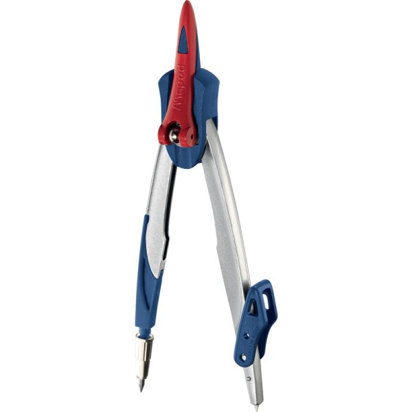 Maped Coffret de compas Stop System, set de 3 pièces, bleu – Image 4