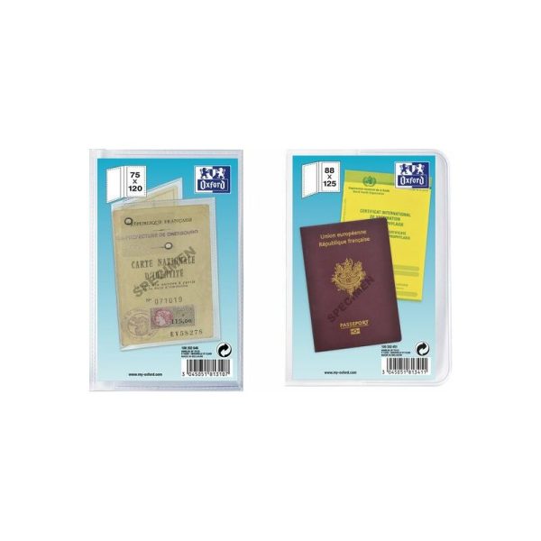 Pochette A7 Plastique Lot De 100 Pochettes Badges PVC Transparent - Format A7 Vertical - 12,5 X 8 Cm - Pour Cartes D'Identité & Événements Protection Carte étanche