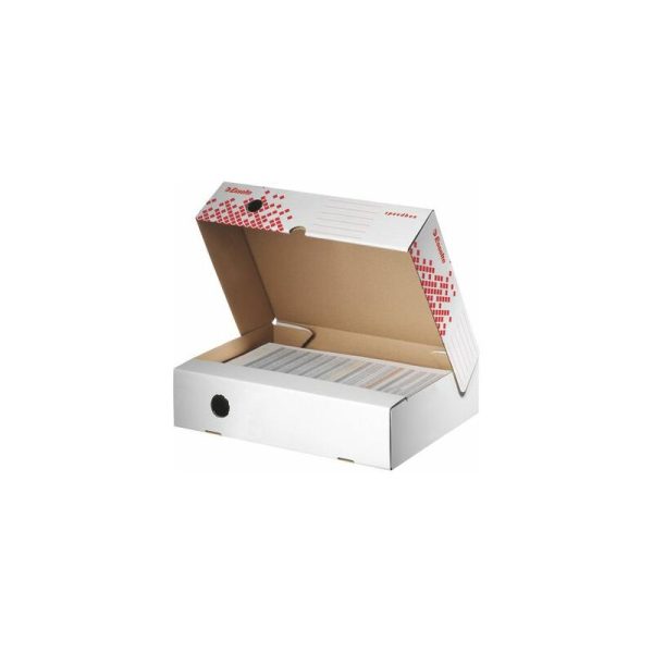 Système d'archivage Boites d'archives à couvercle Esselte Boîte d'archives avec couvercle SPEEDBOX