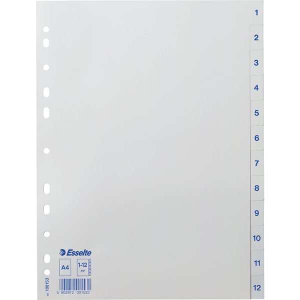 Intercalaires Intercalaires plastique